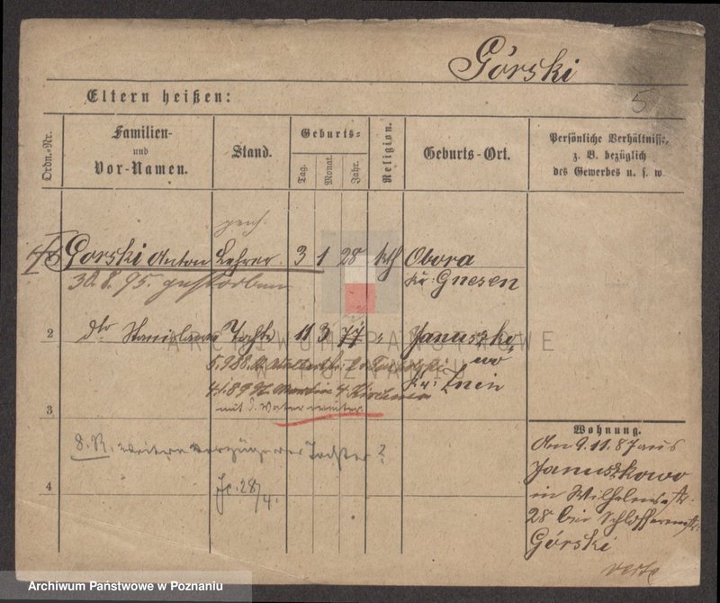 Obraz 5 z jednostki "Gurski (Gór..) - Gursche"