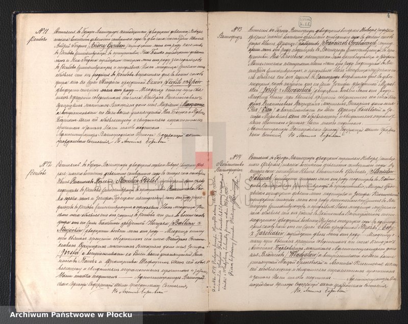 image.from.unit.number "Akta urodzeń, małżeństw i zgonów"