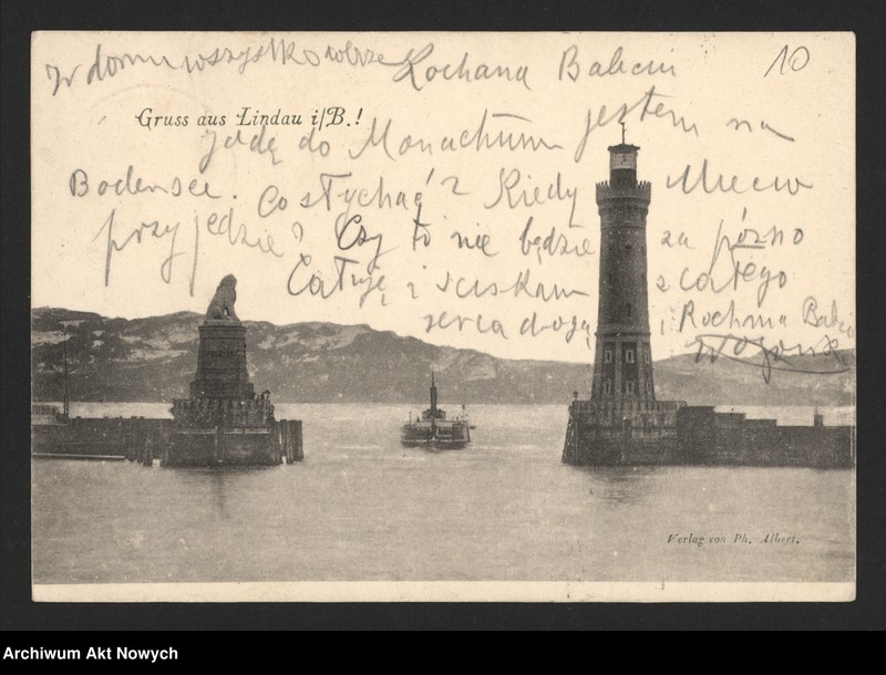 image.from.unit.number "Górski Wacław do Jaszowskiej Emilii; L.109"