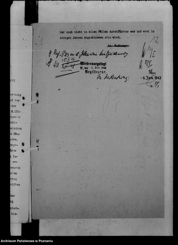 Obraz 16 z jednostki "Korespondencja i plany sytuacyjne ogródków działkowych w Poznaniu"