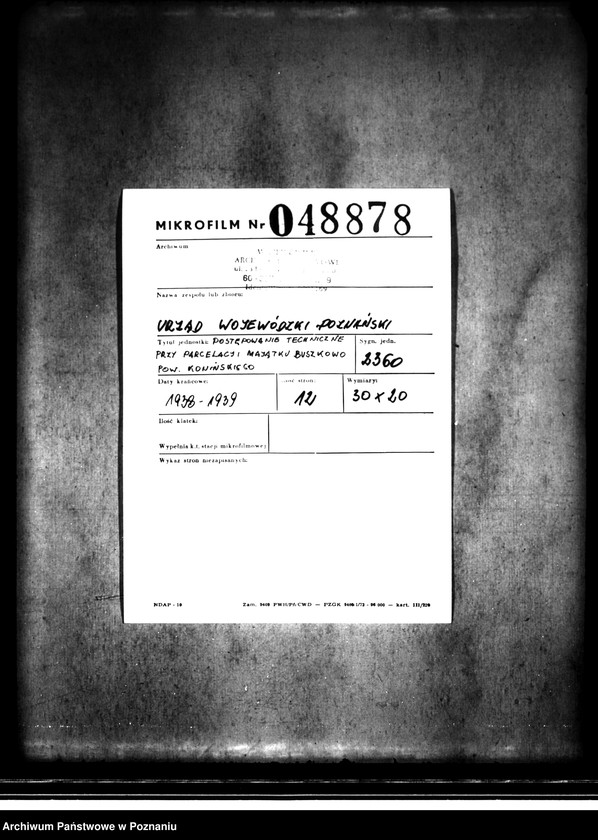 image.from.unit.number "Postępowanie techniczne przy parcelacji majątku Buszkowo powiatu konińskiego"