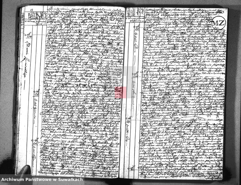image.from.unit.number "Akta urodzonych gminy sereyskiey od 1-go maja 1809"