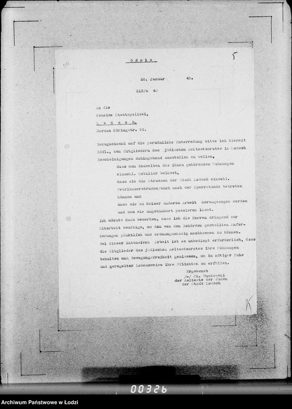 Obraz 9 z jednostki "[Duplikaty sprawozdań, raportów]"