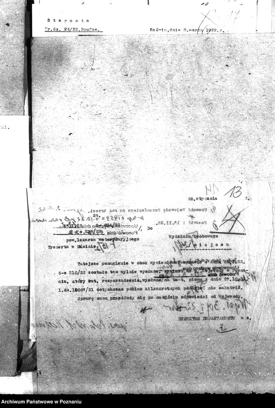 Obraz 17 z jednostki "Pow. lekarz Weterynaryjny Koźmin"