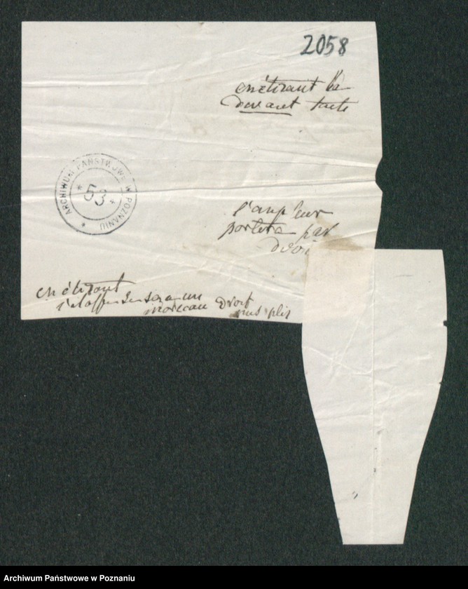 Obraz 7 z kolekcji "Szkice krawieckie w korespondencji Józefy Radolińskiej (1809-1880) z jej synem Hugonem (1841-1917) i synową Lucy Catherine Wakefield111"