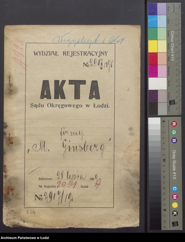 Obraz 2 z jednostki "Mozes Grinsberg - sprzedaż towarów manufakturowych"