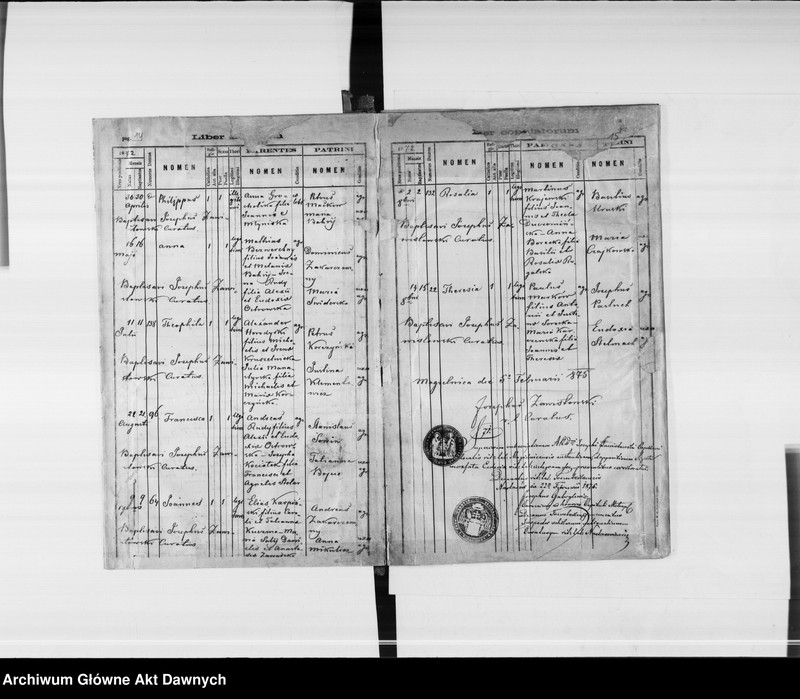 image.from.unit.number "Parafia: Mogielnica. Dekanat: Trembowla. Księga metrykalna urodzeń, ślubów i zgonów dla wsi: Mogielnica, Brykula Nowa, Brykula Stara, Chmielówka, Józefówka, Kulczyki (Kulczyce), Mateuszowa, Romanówka."