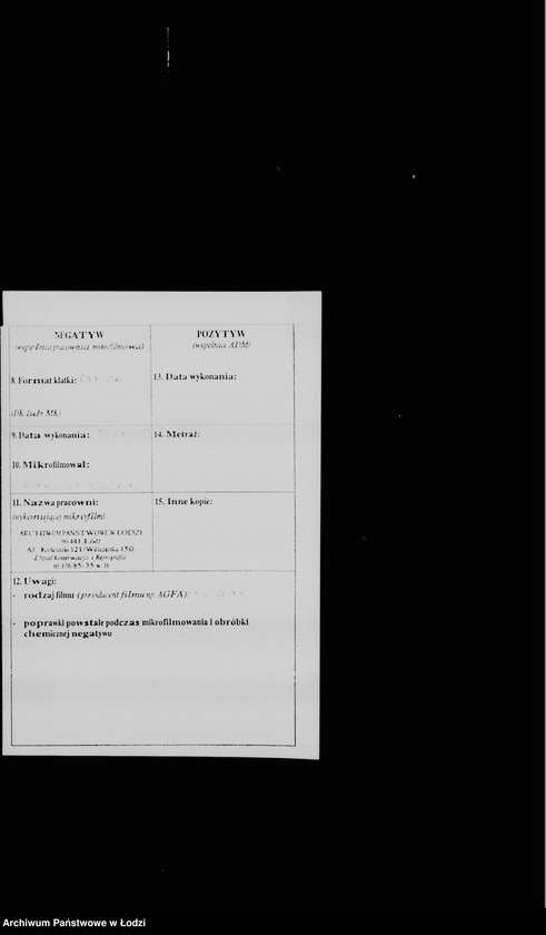 Obraz 3 z jednostki "Sprawy urzędników kancelarii i służby cmentarnej"