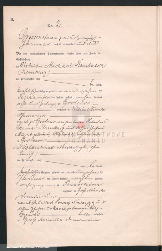 Obraz 6 z jednostki "Heiraths-Neben-Register"