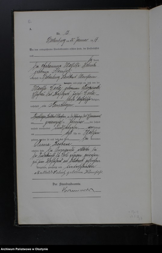 image.from.unit.number "Geburts-Haupt-Register Nr 1 - 101, 1 - 70"