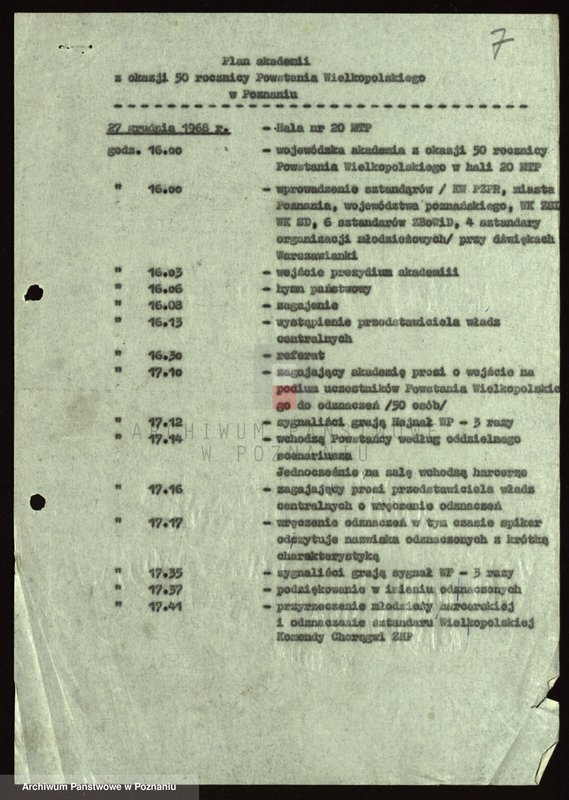 Obraz 18 z jednostki "50 rocznica powstania wielkopolskiego."