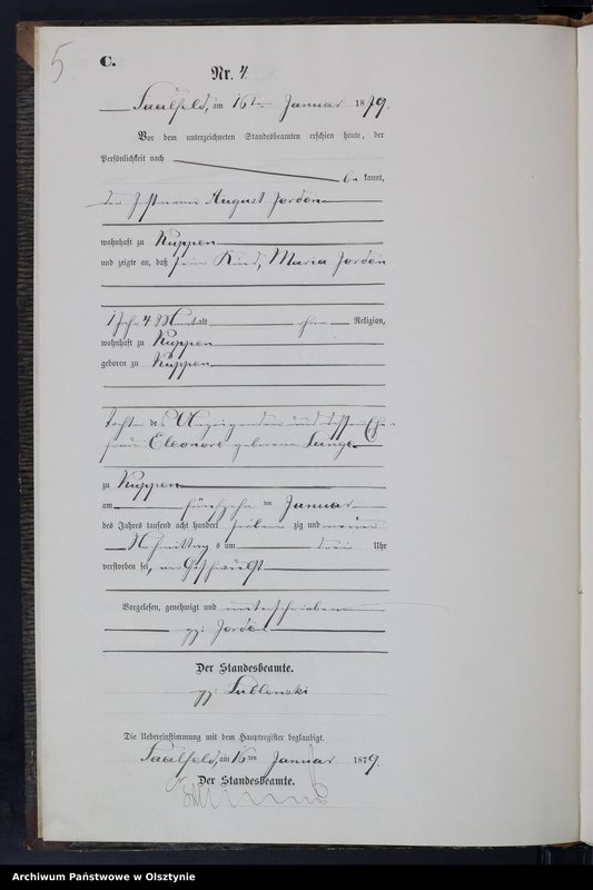 image.from.unit.number "Sterbe-Neben-Register Nr 1 - 29"