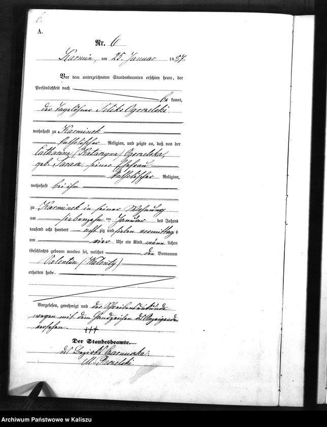 Obraz 9 z jednostki "[Księga urodzeń]"