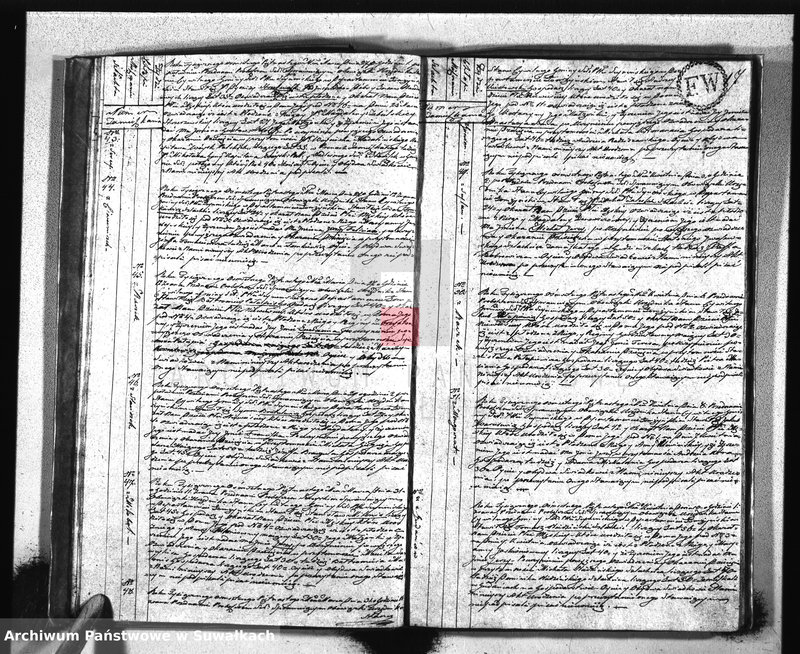 image.from.unit.number "Akta urodzonych gminy Sereie od 1-go stycznia 1815 aż do ostatniego grudnia roku tegoż"