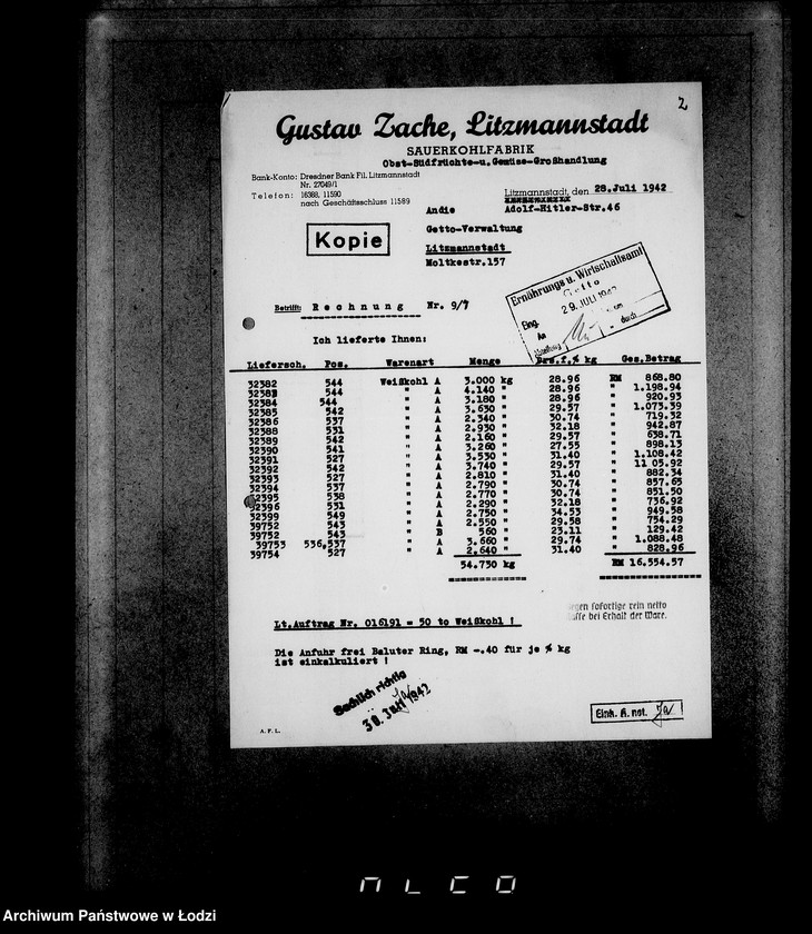 image.from.unit.number "Aufträge, [Lieferscheinen und Rechnungen] 16191-16250"