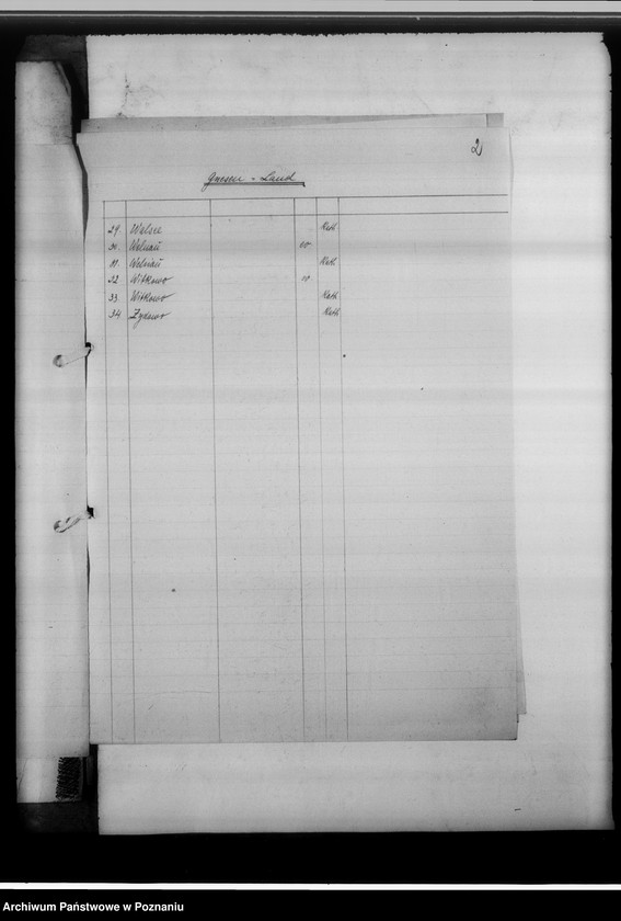 Obraz 6 z jednostki "Einziehungsprotokolle [ksiąg kościelnych] Gnesen-Stadt [miasto Gniezno]"