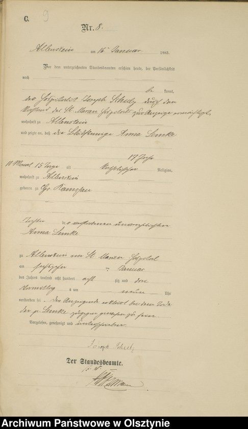 image.from.unit.number "Sterbe-Haupt-Register Nr 1 - 279"