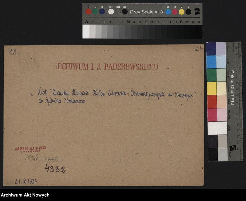 image.from.unit.number "Związek Polskich Kółek Literaco-Dramatycznych w Ameryce; L.1"