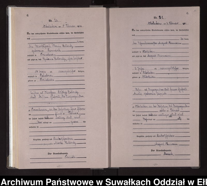 image.from.unit.number "Sterbe-Haupt-Register des Königlichen Preussischen Standes-Amtes Nikolaiken Kreis Sensburg"