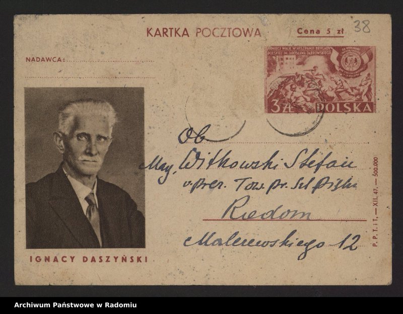 image.from.collection.number "Archiwalny przegląd pocztowy111"