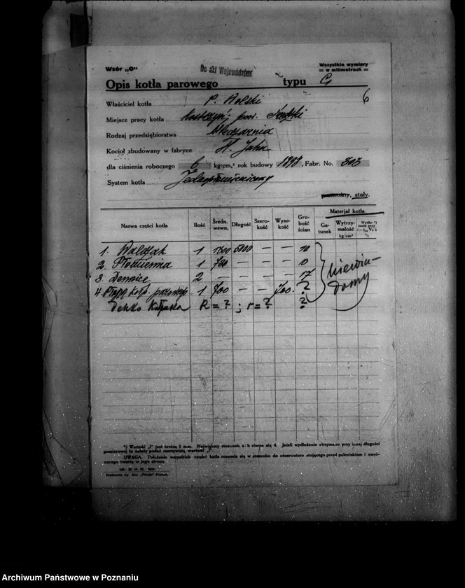 Obraz 10 z jednostki "Mleczarnia A. Wolskiego w Kostrzynie powiat średzki nr woj. 1298"