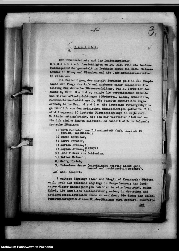 Obraz 9 z jednostki "Fürsorgeerziehung an deutsche Minderjährigen."