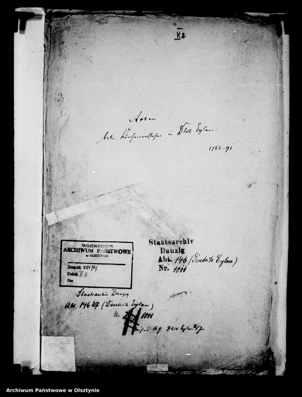 image.from.unit.number "Acten betreffend Kirchenvorsteher in Deutsch Eylau"