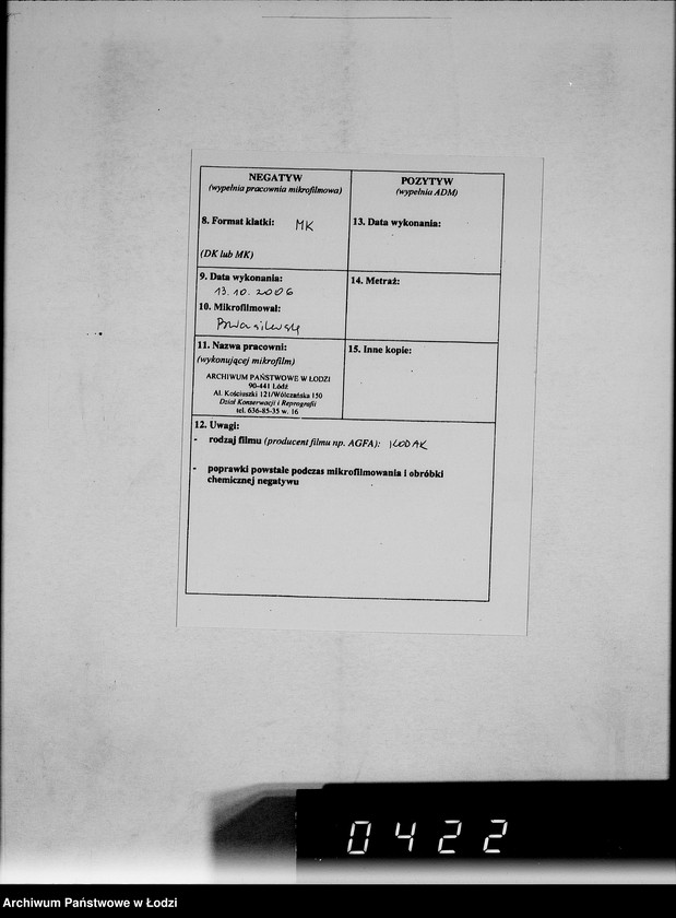 Obraz 3 z jednostki "Bericht über die Prüfung bei der Gettoverwaltung-Litzmannstadt."
