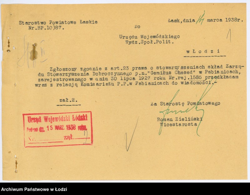 Obraz 4 z jednostki "Stowarzyszenie Dobroczynne "Gemitus-Chesed" w Pabianicach"