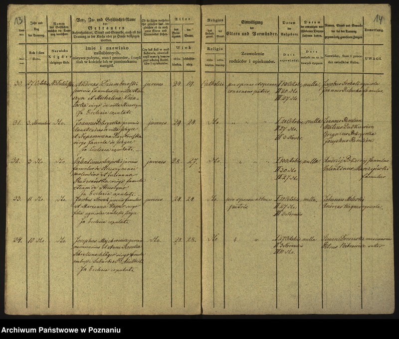 Obraz 10 z jednostki "Księga małżeństw"