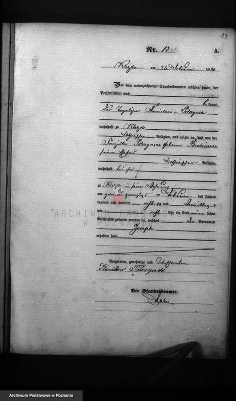 Obraz 16 z jednostki "Księga urodzeń"