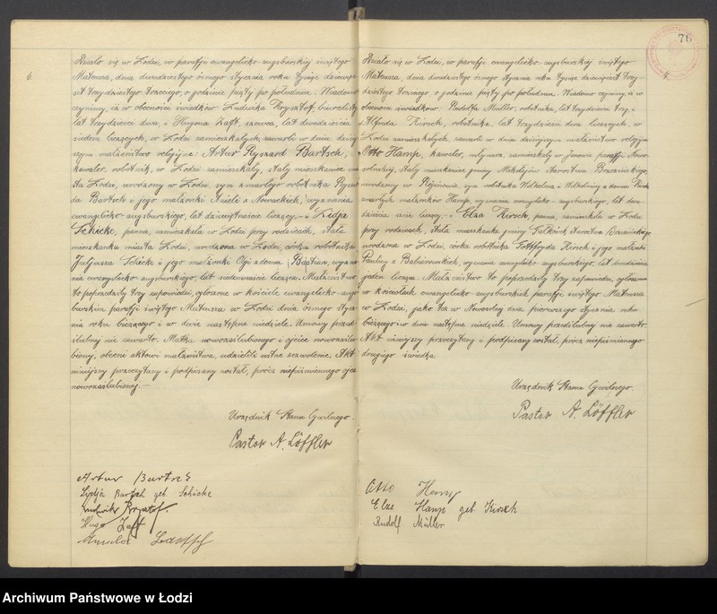 Obraz 6 z jednostki "Akta małżeństw"