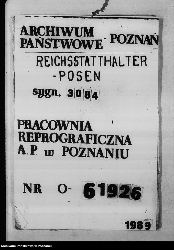 Obraz 1 z jednostki "Zamek w Poznaniu - Herstellungssumme der Innen- Ausstattung"