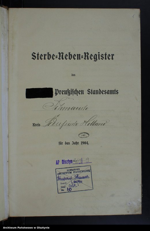 image.from.unit.number "Sterbe-Neben-Register Nr 1 - 27"