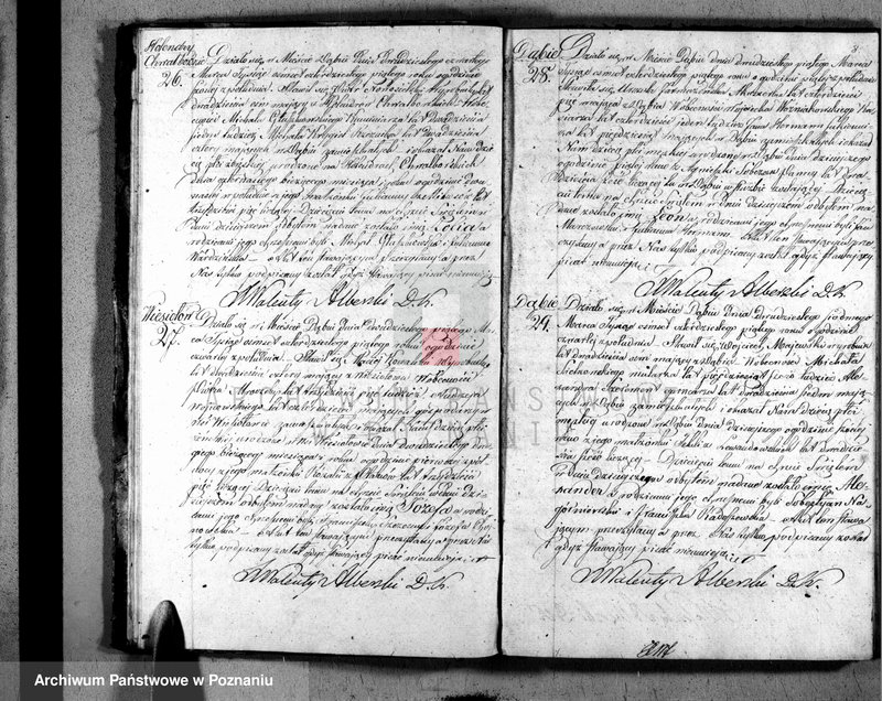 Obraz 9 z jednostki "Duplikat urodzonych, zaślubionych i zgonów"