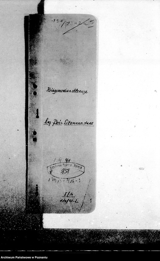 Obraz 4 z jednostki "Kriegsverdienstkreuze- Regierungspräsident Litzmannstadt (Łódź)"