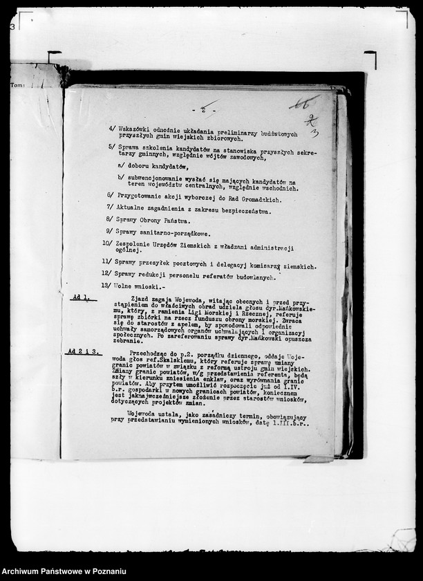 Obraz 7 z jednostki "/Zjazdy starostów i wojewodów/ /materiały przygotowawcze/"