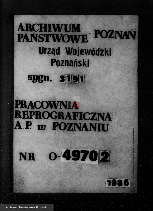 Obraz 1 z jednostki "Nadzór nad lasami/ majątku Klempicz powiatu czarnkowskiego"