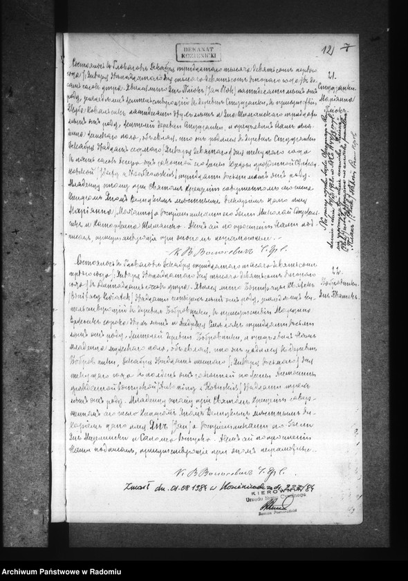 image.from.unit.number "Dublikat aktov graždanskago sostoâniâ ob urodivših, brakosočetavšihsâ i umerših v rim. kat. prihode Glovačev za 1902 god"