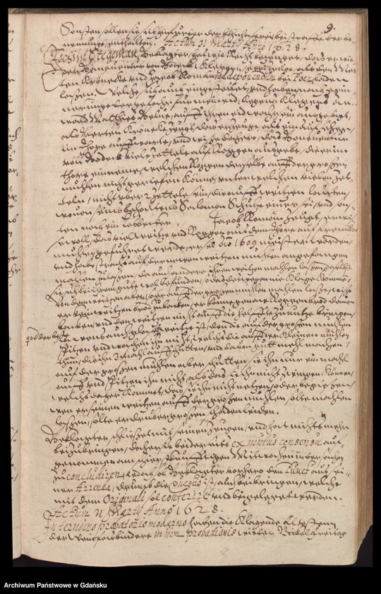 image.from.unit.number "H. Bürgerm. Eggert von Kempen Praesidirende Ambtbuch vom [14.III.1628-27.III.1629] Noch […] sachen so bey des seligen H. Bürgerm. Arnhold von Holten Ehafft vnd absterben vorgelauffen biss auf den 18 Martij 1630 /indeks/"