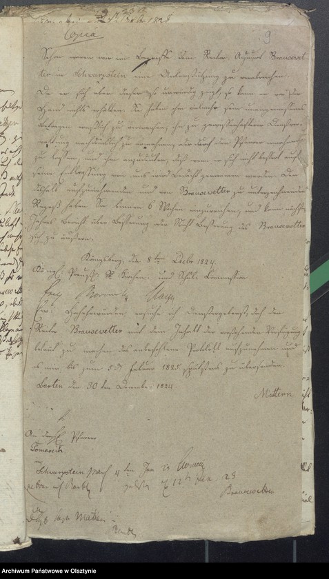 image.from.unit.number "Das Verhalten Rectors Adjunkt Brausewetter. Beschwerde über die Verhalten des Rectors Adj. Brausewetter in Schwarzstein"