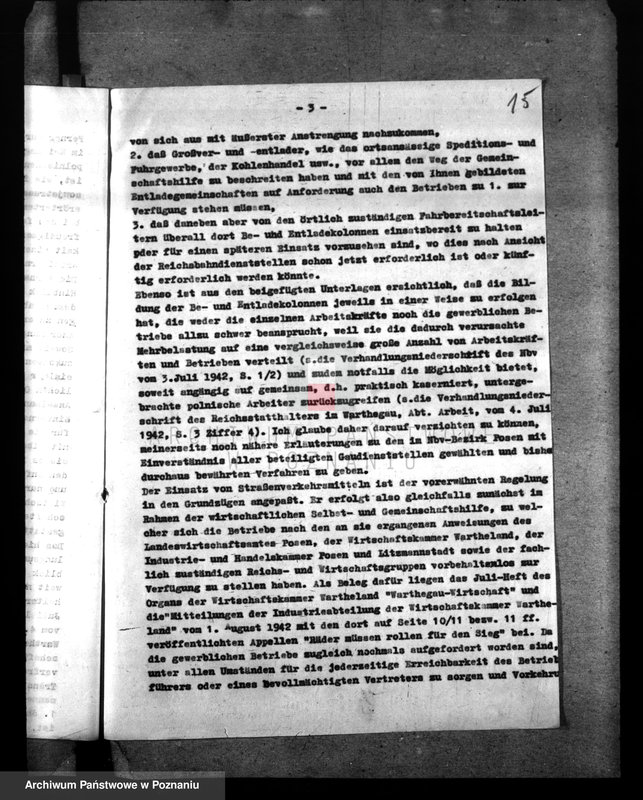 Obraz 19 z jednostki "Beschlagnahme von Lastkraftwagen. Kontrolle der Lastwagen auf Landstrassen"