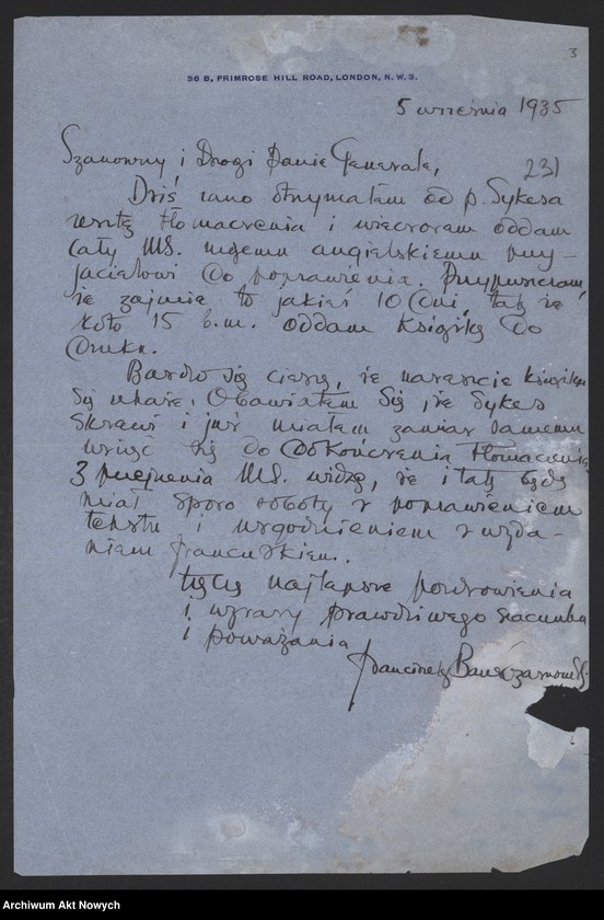 image.from.unit.number "Bauer-Czarnomski, dziennikarz.  Projekty wydania książki Władysława Sikorskiego "Przyszła wojna" w języku angielskim oraz zorganizowanie audycji w BBC z okazji jubileuszu I.J. Paderewskiego."