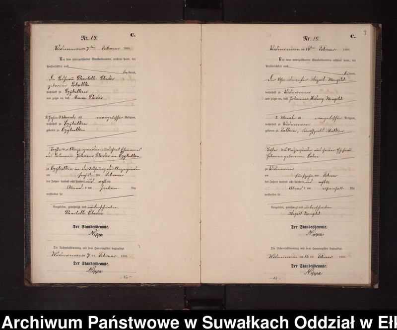 image.from.unit.number "Sterbe-Neben-Register des Preussischen Standes-Amtes Widminnen Kreis Loetzen"