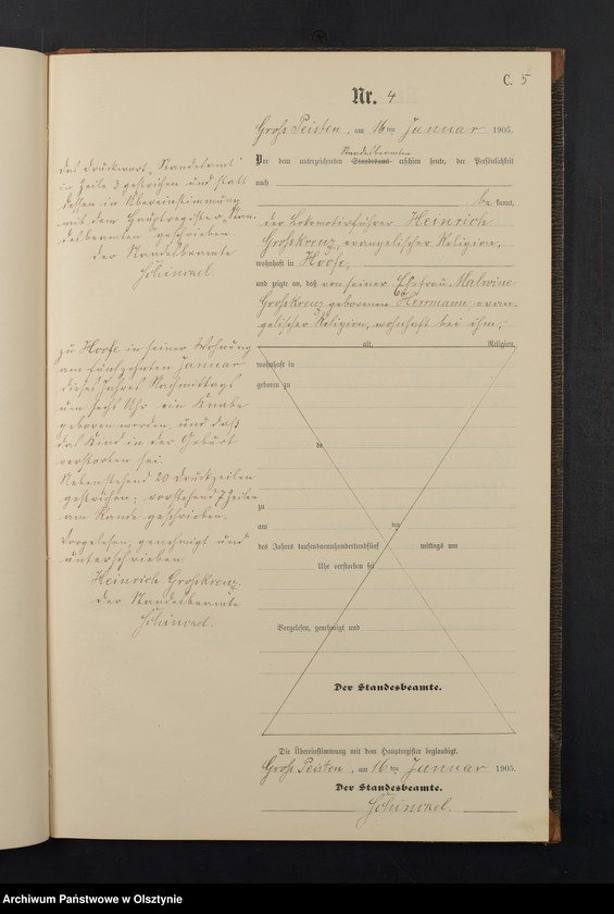 image.from.unit.number "Sterbe-Neben-Register Nr 1 - 29"