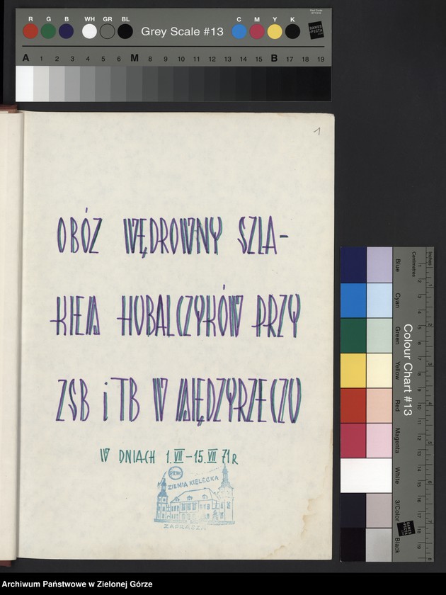 image.from.unit.number "Zasadnicza Szkoła Budowlana i Technikum Budowlane w Międzyrzeczu - Praca na konkurs: "Szlakiem Hubalczyków (obóz wędrowny)". Tom I"