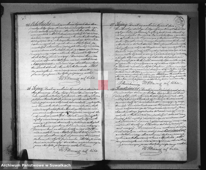 image.from.unit.number "Duplikat aktów urodzonych, zaślubionych i umarłych parafii rzymsko-katolickiej Sejny z roku 1860"