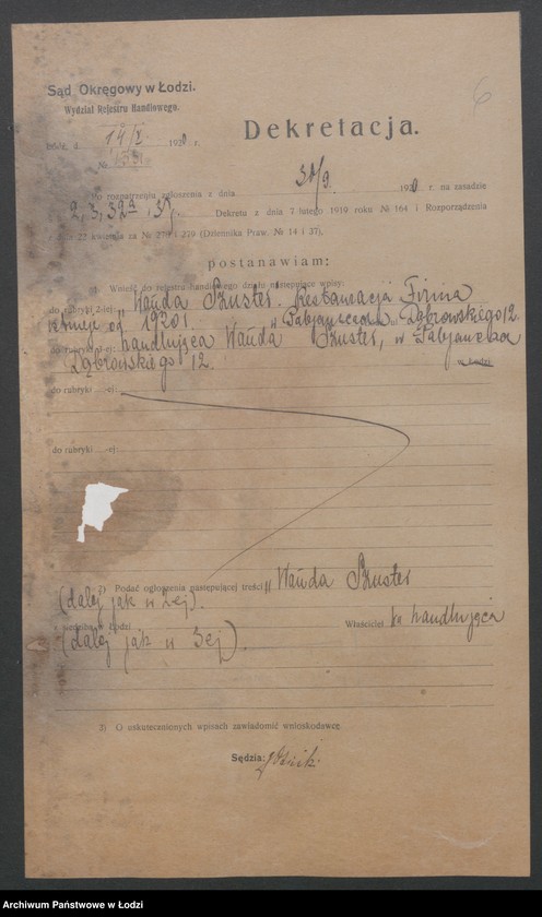 Obraz 8 z jednostki "Wanda Szuster- restauracja"