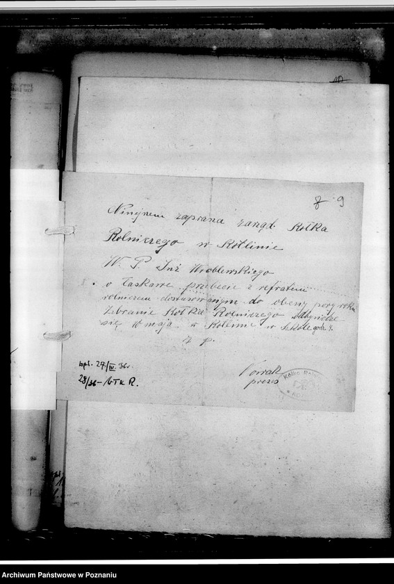 Obraz 13 z jednostki "Okólniki Centrali Poznań"