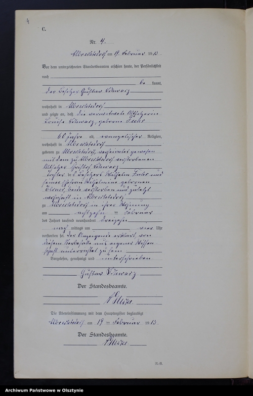 image.from.unit.number "Sterbe-Neben-Register Nr 1 - 25 [ Księga zgonów - wtóropis ]"